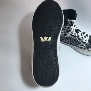 Leopard Snowboard Supra Suprano White Supra Shoes Supra Womens